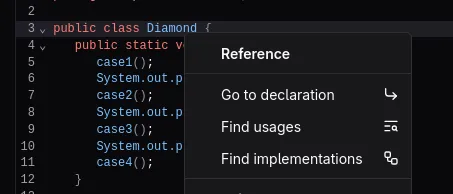 Contextual search example